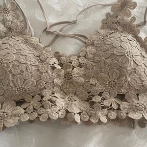 Pink Lily boutique bralette -large